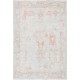 Hand Knotted Ivory, Peach, Light Blue Wool Area Rug | Subtle Botanical Accent Rug Hand Knotted Ivory, Peach, Light Blue Wool Area Rug | Subtle Botanical Accent Rug