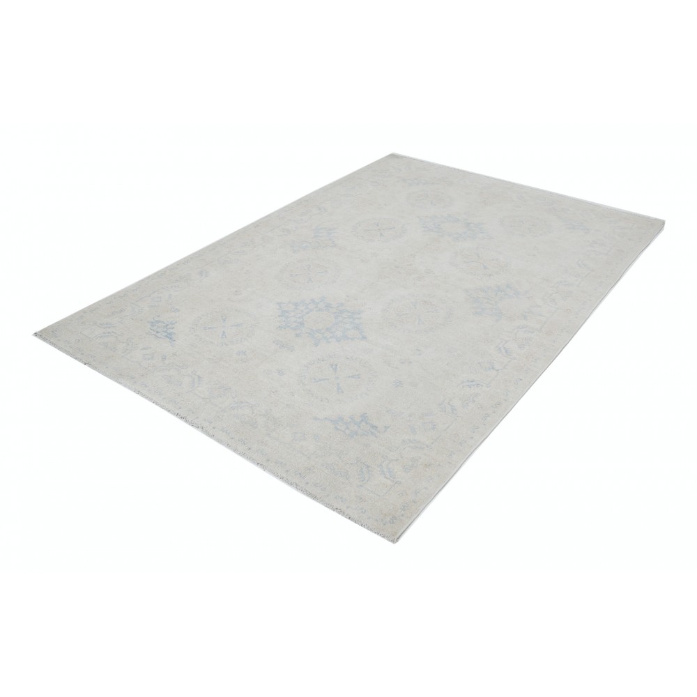 Hand Knotted Wool Area Rug | Decorative Soft-Toned Rug for Living Room Decor Hand Knotted Wool Area Rug | Decorative Soft-Toned Rug for Living Room Decor