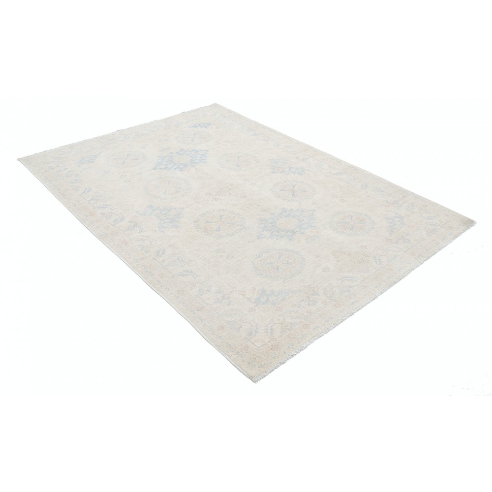 Hand Knotted Wool Area Rug | Decorative Soft-Toned Rug for Living Room Decor Hand Knotted Wool Area Rug | Decorative Soft-Toned Rug for Living Room Decor