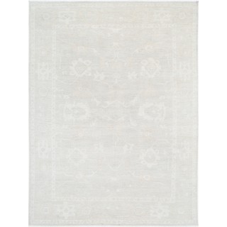 Beige Wool Large Area Rug for Home Decor | Hand Knotted Carpet for Living Room