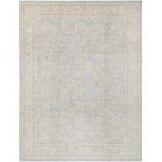 Hand Knotted Large Area Rug for Home Decor | 100% Wool | Traditional Floral Carpet