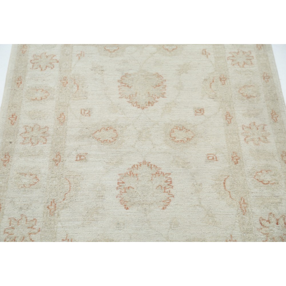 Beige Turkish Small Rug | Hand Knotted Accent Rug with Floral Motifs | 100% Wool Beige Turkish Small Rug | Hand Knotted Accent Rug with Floral Motifs | 100% Wool