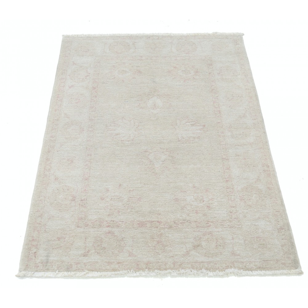 Traditional Hand Knotted Turkish Accent Rug | Beige Entryway and Bedroom Rug | 100% Wool Traditional Hand Knotted Turkish Accent Rug | Beige Entryway and Bedroom Rug | 100% Wool