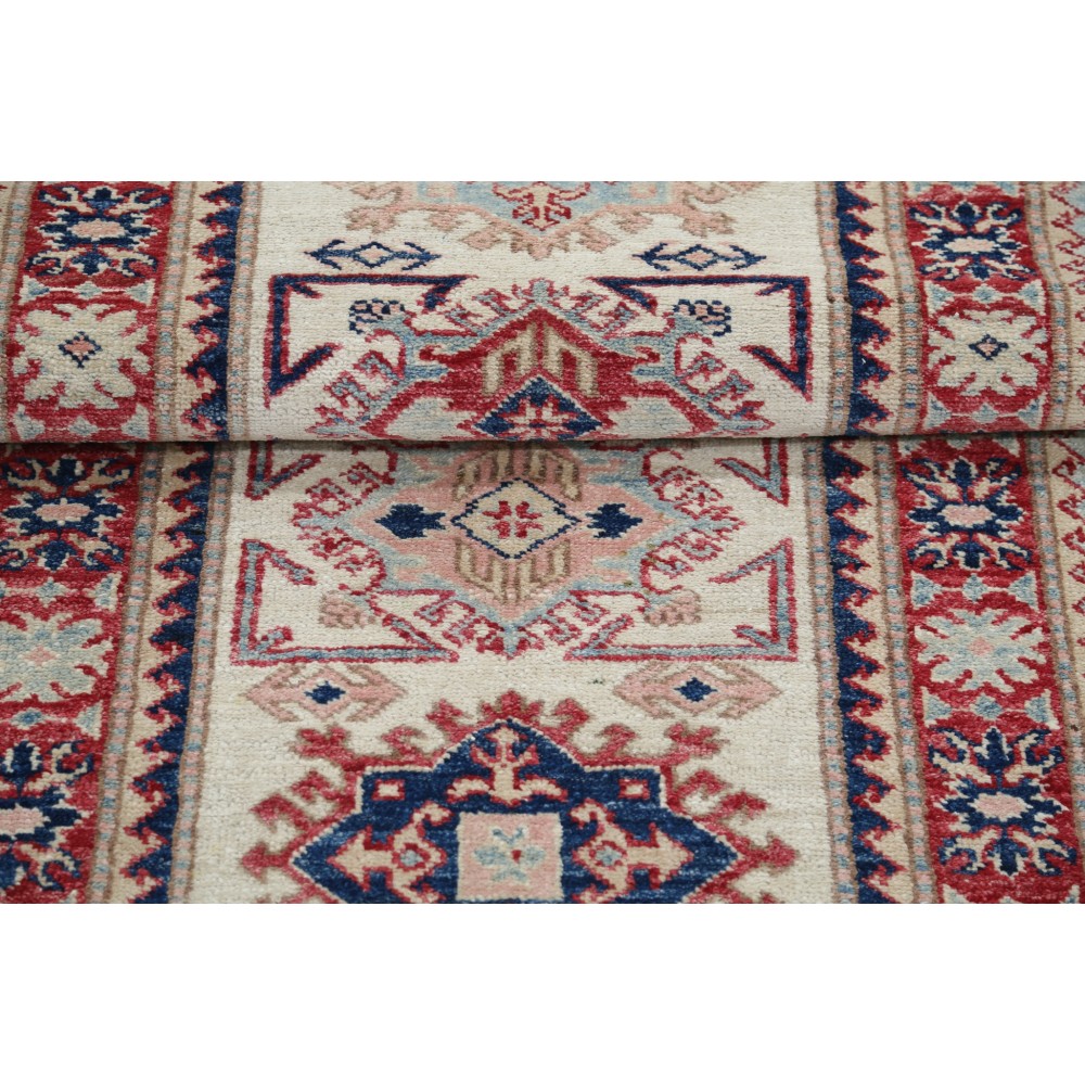 Hand Knotted Hallway Runner Rug | Beige Wool Runner Rug for Entryway, Kitchen and Corridor Hand Knotted Hallway Runner Rug | Beige Wool Runner Rug for Entryway, Kitchen and Corridor