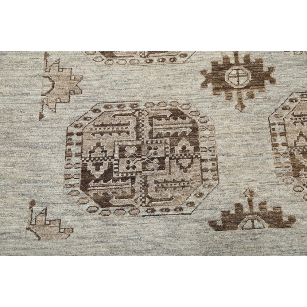 Hand Knotted Beige, Brown Wool Area Rug | Turkish Tribal Style Carpet for Living Room Hand Knotted Beige, Brown Wool Area Rug | Turkish Tribal Style Carpet for Living Room