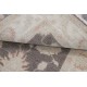 Hand Knotted Floral Turkish Area Rug with Gray Field and Beige Border | 100% Wool Hand Knotted Floral Turkish Area Rug with Gray Field and Beige Border | 100% Wool
