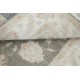 Hand Knotted Floral Turkish Area Rug with Gray Field and Beige Border | 100% Wool Hand Knotted Floral Turkish Area Rug with Gray Field and Beige Border | 100% Wool