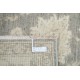 Hand Knotted Floral Turkish Area Rug with Gray Field and Beige Border | 100% Wool Hand Knotted Floral Turkish Area Rug with Gray Field and Beige Border | 100% Wool