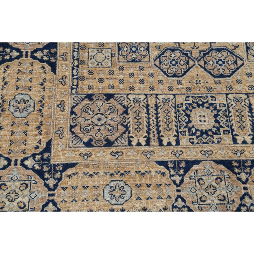 Hand Knotted Geometric Wool Turkish Area Rug for Home Decor Hand Knotted Geometric Wool Turkish Area Rug for Home Decor