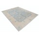 Hand Knotted Light Blue, Ivory Wool Area Rug | Traditional Damask Pattern Carpet Hand Knotted Light Blue, Ivory Wool Area Rug | Traditional Damask Pattern Carpet