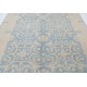 Hand Knotted Light Blue, Ivory Wool Area Rug | Traditional Damask Pattern Carpet Hand Knotted Light Blue, Ivory Wool Area Rug | Traditional Damask Pattern Carpet
