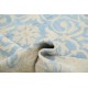 Hand Knotted Light Blue, Ivory Wool Area Rug | Traditional Damask Pattern Carpet Hand Knotted Light Blue, Ivory Wool Area Rug | Traditional Damask Pattern Carpet