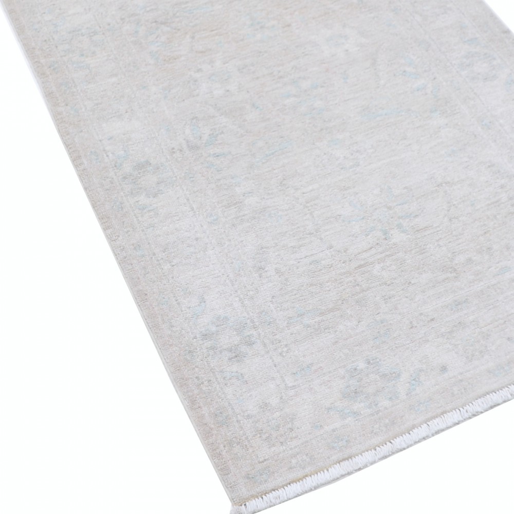 Handknotted Hallway Runner Rug | Beige Corridor Rug | Wool Kitchen Rug | Floral Stair Rug Handknotted Hallway Runner Rug | Beige Corridor Rug | Wool Kitchen Rug | Floral Stair Rug