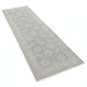 Hand-Knotted Floral Wool Runner Rug | Muted-Tone Hallway, Corridor and Entryway Rug Hand-Knotted Floral Wool Runner Rug | Muted-Tone Hallway, Corridor and Entryway Rug