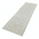 Hand-Knotted Floral Wool Runner Rug | Muted-Tone Hallway, Corridor and Entryway Rug Hand-Knotted Floral Wool Runner Rug | Muted-Tone Hallway, Corridor and Entryway Rug