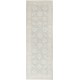 Hand-Knotted Floral Wool Runner Rug | Muted-Tone Hallway, Corridor and Entryway Rug Hand-Knotted Floral Wool Runner Rug | Muted-Tone Hallway, Corridor and Entryway Rug