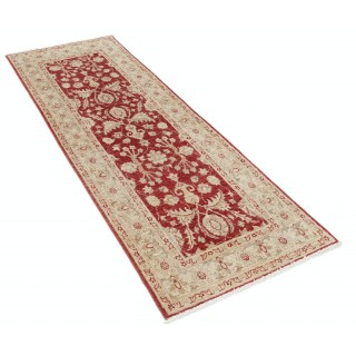 Red Hallway Runner Rug | Hand Knotted Oushak Runner Rug for Corridor and Kitchen | Stair Rug