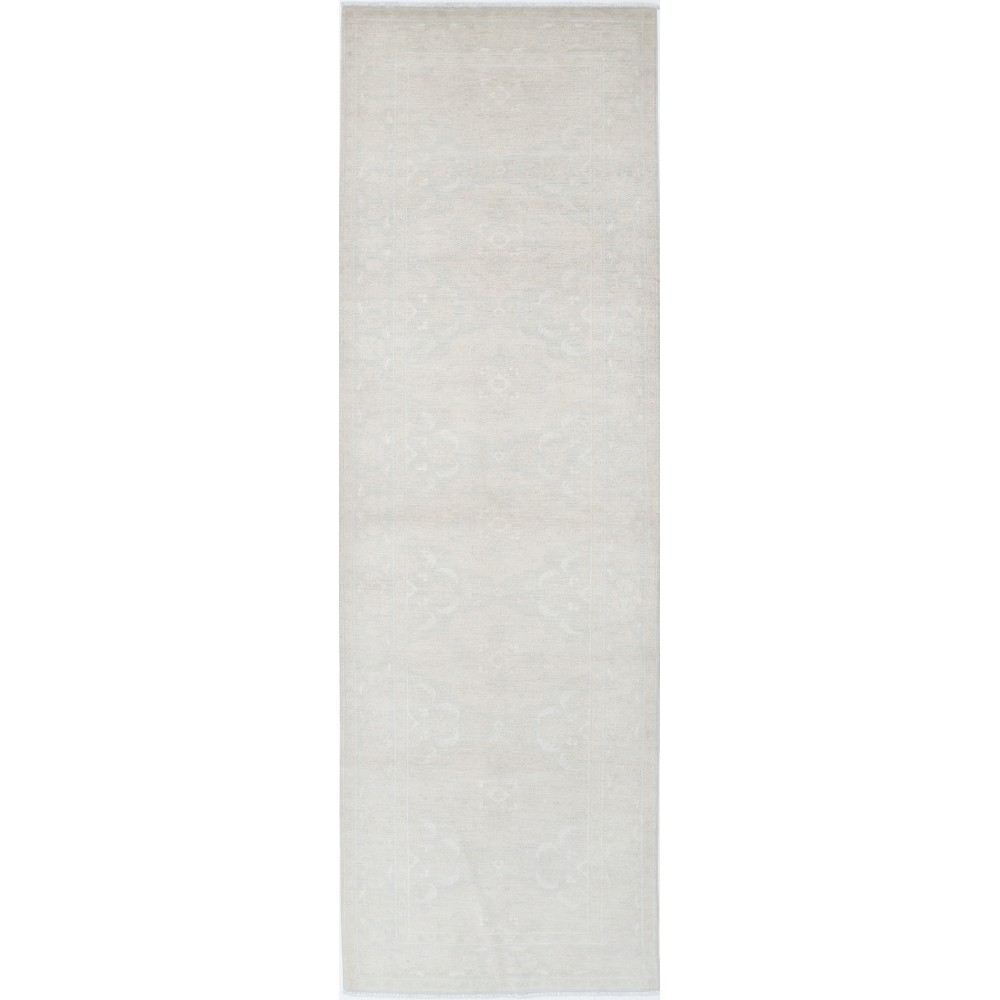 Hand-Knotted Wool Runner Rug | Soft-Toned Hallway, Corridor and Entryway Rug Hand-Knotted Wool Runner Rug | Soft-Toned Hallway, Corridor and Entryway Rug