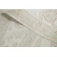 Hand Knotted Oushak Wool Rug | Beige Turkish Carpet with All-Over Floral Design Hand Knotted Oushak Wool Rug | Beige Turkish Carpet with All-Over Floral Design