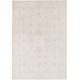 Hand Knotted Turkish Wool Rug with All-Over Floral Design | Beige Oushak Carpet Hand Knotted Turkish Wool Rug with All-Over Floral Design | Beige Oushak Carpet