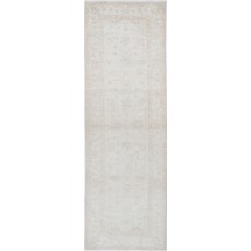 Beige Runner Rug for Corridor | Hand Knotted Turkish Wool Runner Rug | Stair Rug