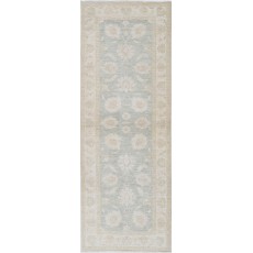 Floral Handknotted Wool Runner Rug for Hallway, Corridor and Kitchen | Stair Rug