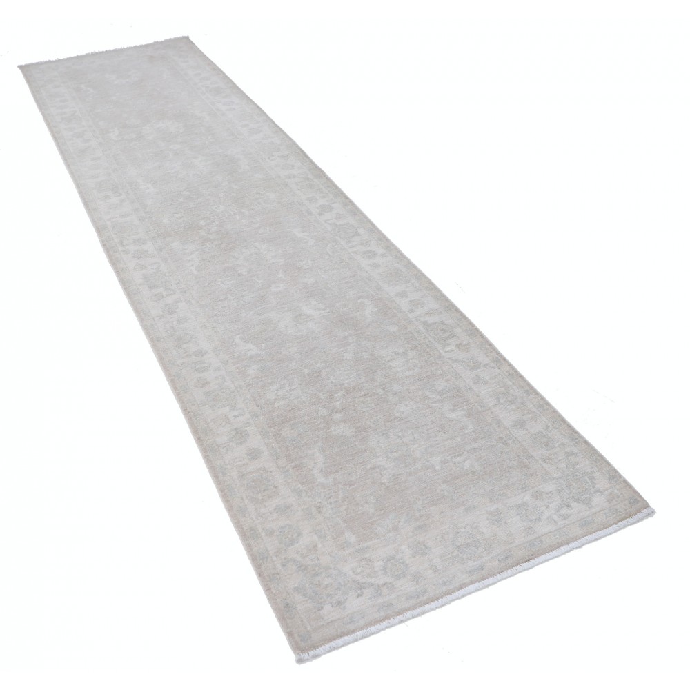 Beige Runner Rug for Kitchen, Corridor and Hallway | 100% Wool | Handknotted Stair Rug Beige Runner Rug for Kitchen, Corridor and Hallway | 100% Wool | Handknotted Stair Rug