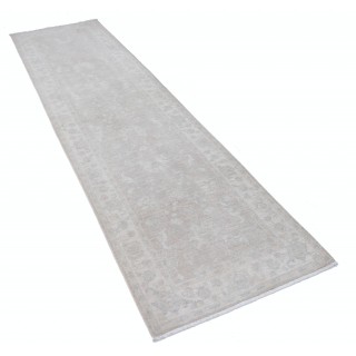 Beige Runner Rug for Kitchen, Corridor and Hallway | 100% Wool | Handknotted Stair Rug