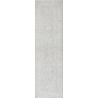 Beige Runner Rug for Kitchen, Corridor and Hallway | 100% Wool | Handknotted Stair Rug