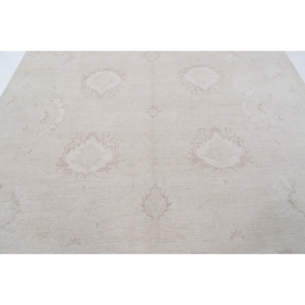 Hand Knotted Ivory, Blush Wool Area Rug | Turkish Oushak Style Carpet for Home Decor Hand Knotted Ivory, Blush Wool Area Rug | Turkish Oushak Style Carpet for Home Decor