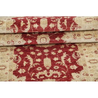 Red Runner Rug for Kitchen, Corridor and Hallway | Floral Handknotted Wool Stair Rug