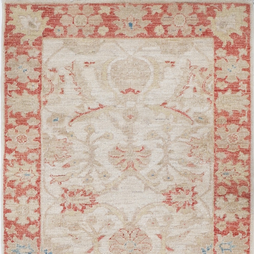 Floral Runner Rug for Corridor | Hand Knotted Wool Runner Rug | Beige Stair Rug Floral Runner Rug for Corridor | Hand Knotted Wool Runner Rug | Beige Stair Rug