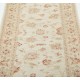 Handmade Beige Wool Runner Rug for Kitchen and Corridor | Handknotted Rug for Hallway Decor | Stair Rug
