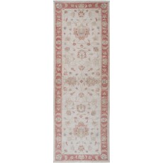 Beige Hallway Runner Rug | Hand Knotted Wool Runner Rug for Corridor and Kitchen | Stair Rug