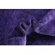 Hand Knotted Purple Large Area Rug with Floral Design for Living Room Decor | 100% Wool Carpet