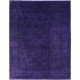 Hand Knotted Purple Large Area Rug with Floral Design for Living Room Decor | 100% Wool Carpet
