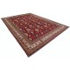 Hand Knotted Wool Large Area Rug for Living Room Decor | Tribal Style Red Carpet Hand Knotted Wool Large Area Rug for Living Room Decor | Tribal Style Red Carpet