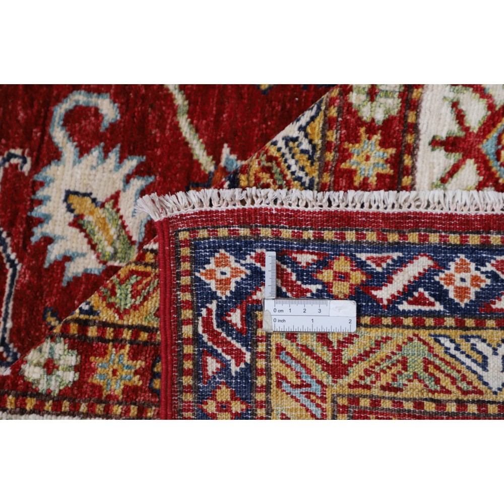 Hand Knotted Wool Large Area Rug for Living Room Decor | Tribal Style Red Carpet Hand Knotted Wool Large Area Rug for Living Room Decor | Tribal Style Red Carpet