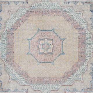 Authentic Ivory & Silver Turkish Wool Accent Rug. Geometric Small Area Rug for Entryway, Bedroom & Living Room Authentic Ivory & Silver Turkish Wool Accent Rug. Geometric Small Area Rug for Entryway, Bedroom & Living Room