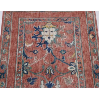 Rust Turkish Traditional Accent Rug. 100% Wool Small Area Rug for Bedroom & Living Room Rust Turkish Traditional Accent Rug. 100% Wool Small Area Rug for Bedroom & Living Room