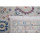 Decorative Silver & Ivory Area Rug. 100% Wool