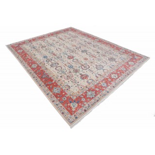 Ivory & Red Floral Turkish Area Rug. Traditional 100% Wool Carpet for Living Room, Bedroom & Dining Room Ivory & Red Floral Turkish Area Rug. Traditional 100% Wool Carpet for Living Room, Bedroom & Dining Room