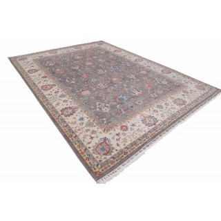 Gray & Ivory Traditional Floral Area Rug. Large 100% Wool Carpet for Living Room, Bedroom & Dining Room Gray & Ivory Traditional Floral Area Rug. Large 100% Wool Carpet for Living Room, Bedroom & Dining Room