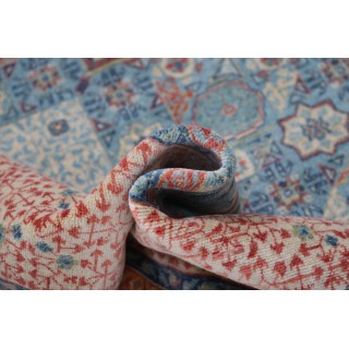 Light Blue & Red Traditional Turkish Medallion Area Rug. Large 100% Wool Carpet for Living Room, Bedroom & Dining Room Light Blue & Red Traditional Turkish Medallion Area Rug. Large 100% Wool Carpet for Living Room, Bedroom & Dining Room