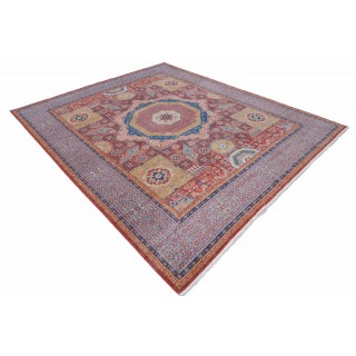 Red & Blue Medallion Turkish Area Rug. Traditional 100% Wool Carpet for Living Room, Bedroom & Dining Room Red & Blue Medallion Turkish Area Rug. Traditional 100% Wool Carpet for Living Room, Bedroom & Dining Room