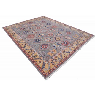 Tribal Style Gray & Gold Turkish Area Rug. Traditional 100% Wool Carpet for Living Room, Bedroom & Dining Room Tribal Style Gray & Gold Turkish Area Rug. Traditional 100% Wool Carpet for Living Room, Bedroom & Dining Room