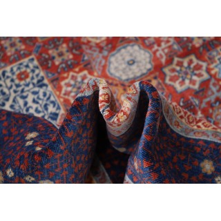 Red & Blue Traditional Medallion Area Rug. Large 100% Wool Carpet for Living Room, Bedroom & Dining Room Red & Blue Traditional Medallion Area Rug. Large 100% Wool Carpet for Living Room, Bedroom & Dining Room