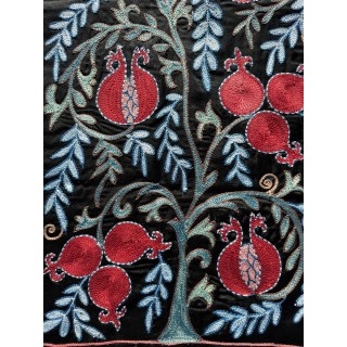 Silk Embroidery Wall Hanging, Traditional Handmade Tablecloth Silk Embroidery Wall Hanging, Traditional Handmade Tablecloth