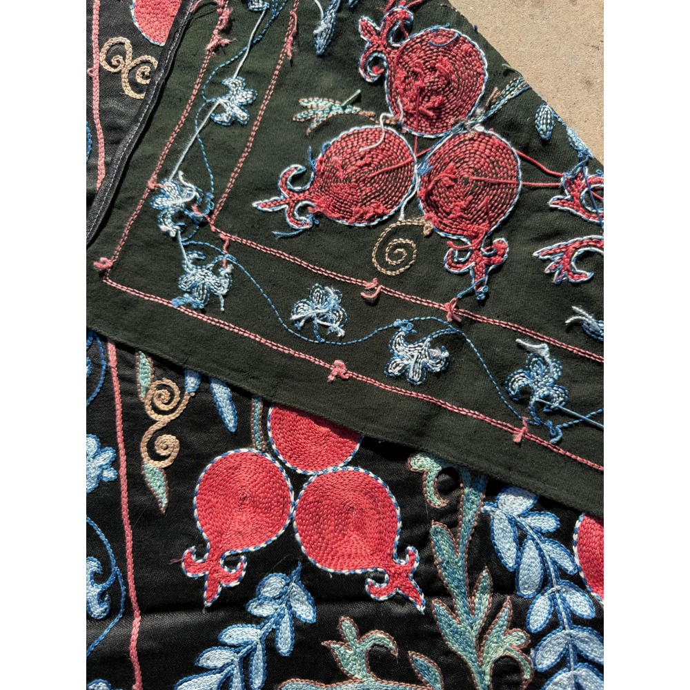 Silk Embroidery Wall Hanging, Traditional Handmade Tablecloth Silk Embroidery Wall Hanging, Traditional Handmade Tablecloth