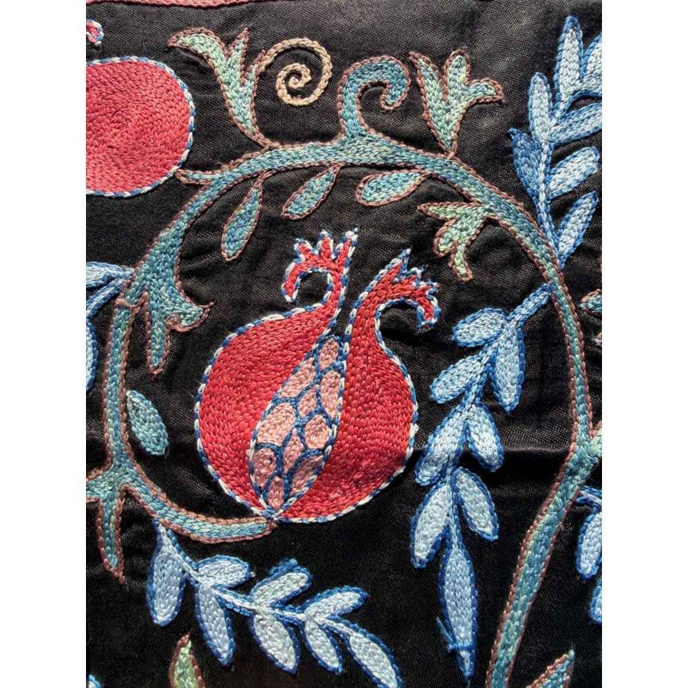 Silk Embroidery Wall Hanging, Traditional Handmade Tablecloth Silk Embroidery Wall Hanging, Traditional Handmade Tablecloth